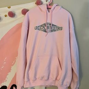 UCLA pink college hoodie